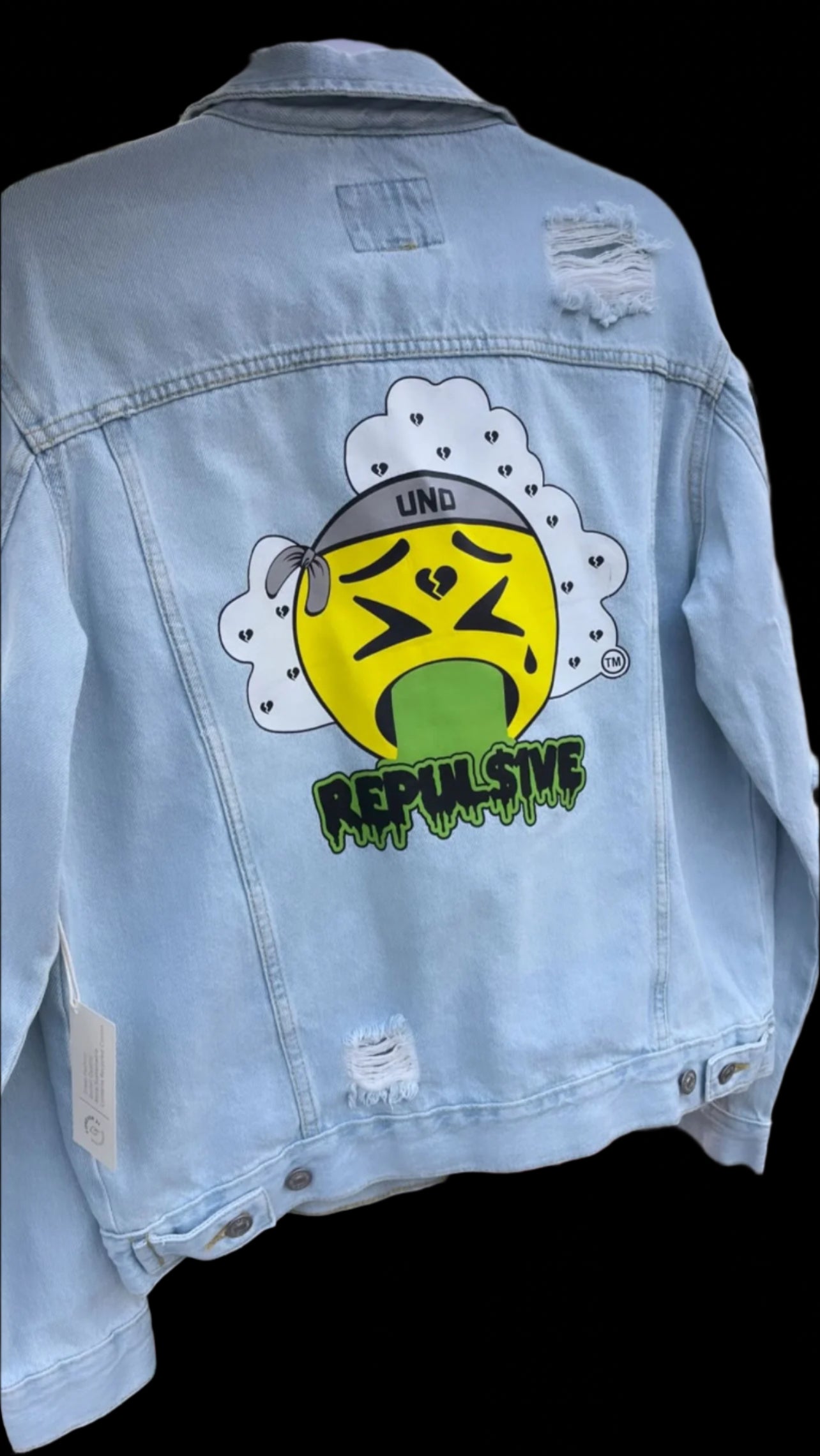 ANT1SOCIAL REPULSIVE JEAN JACKET