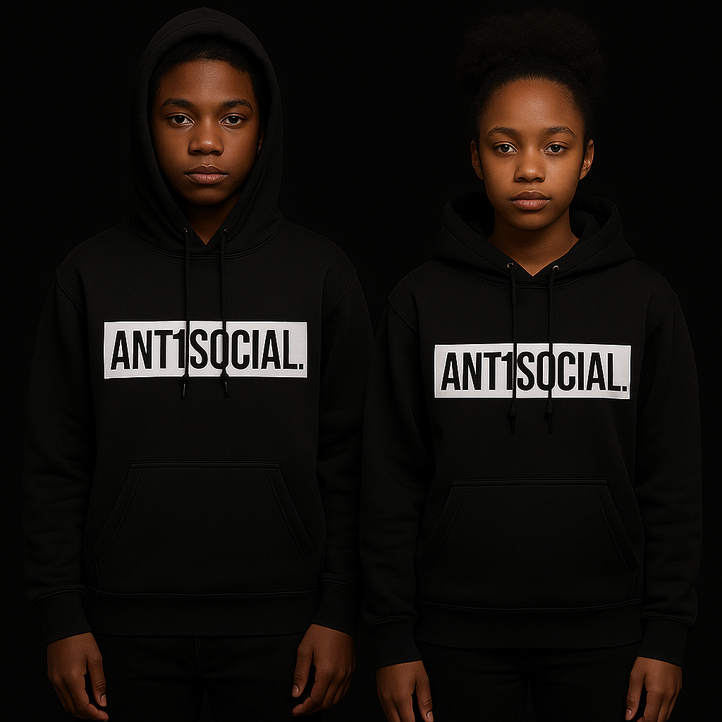 ANT1SOCIAL EVERYBODY NOT YA FRIEND HOODIE