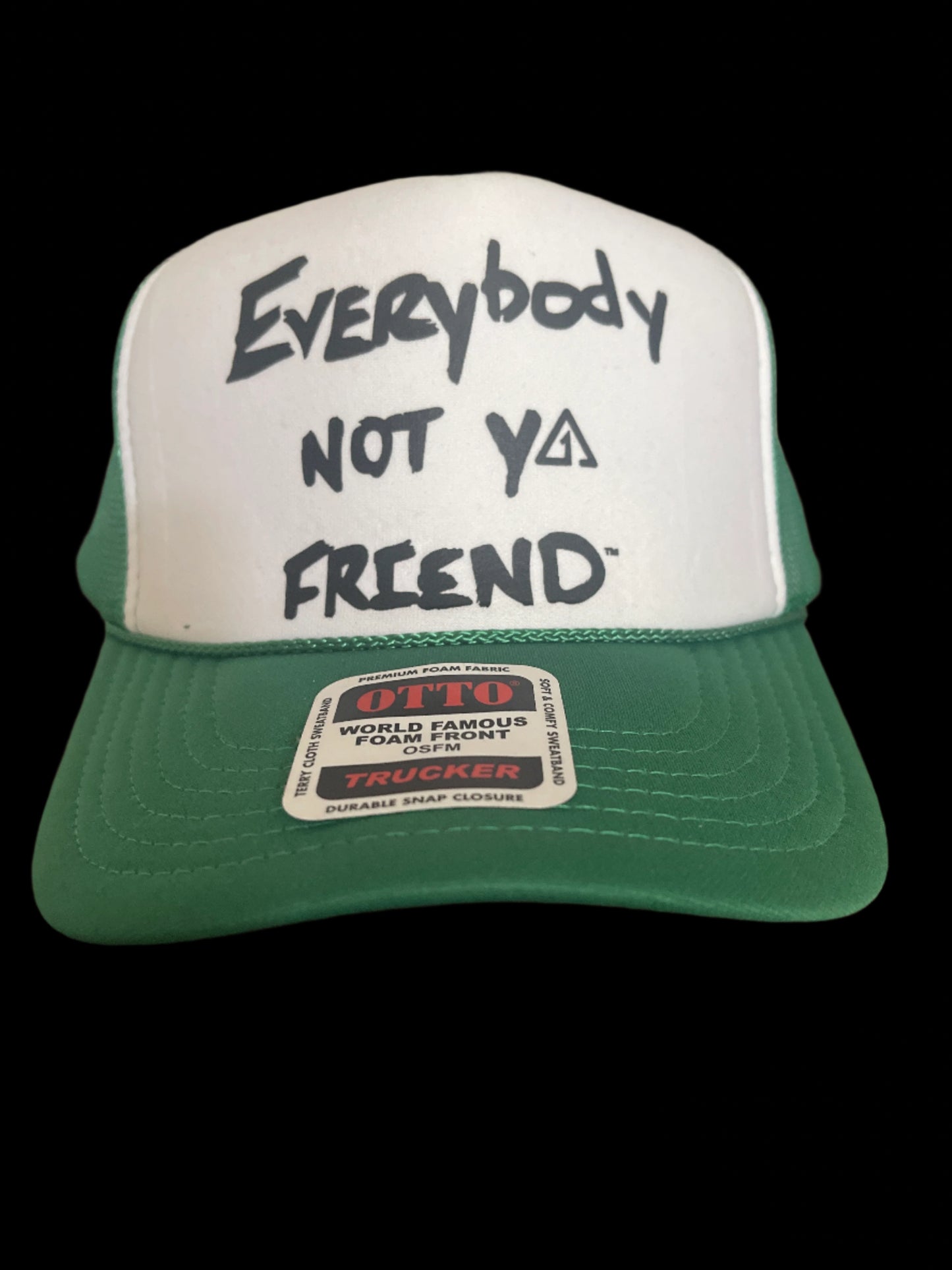 ANT1SOCIAL EVERYBODY NOT YA FRIEND TRUCKER CAP