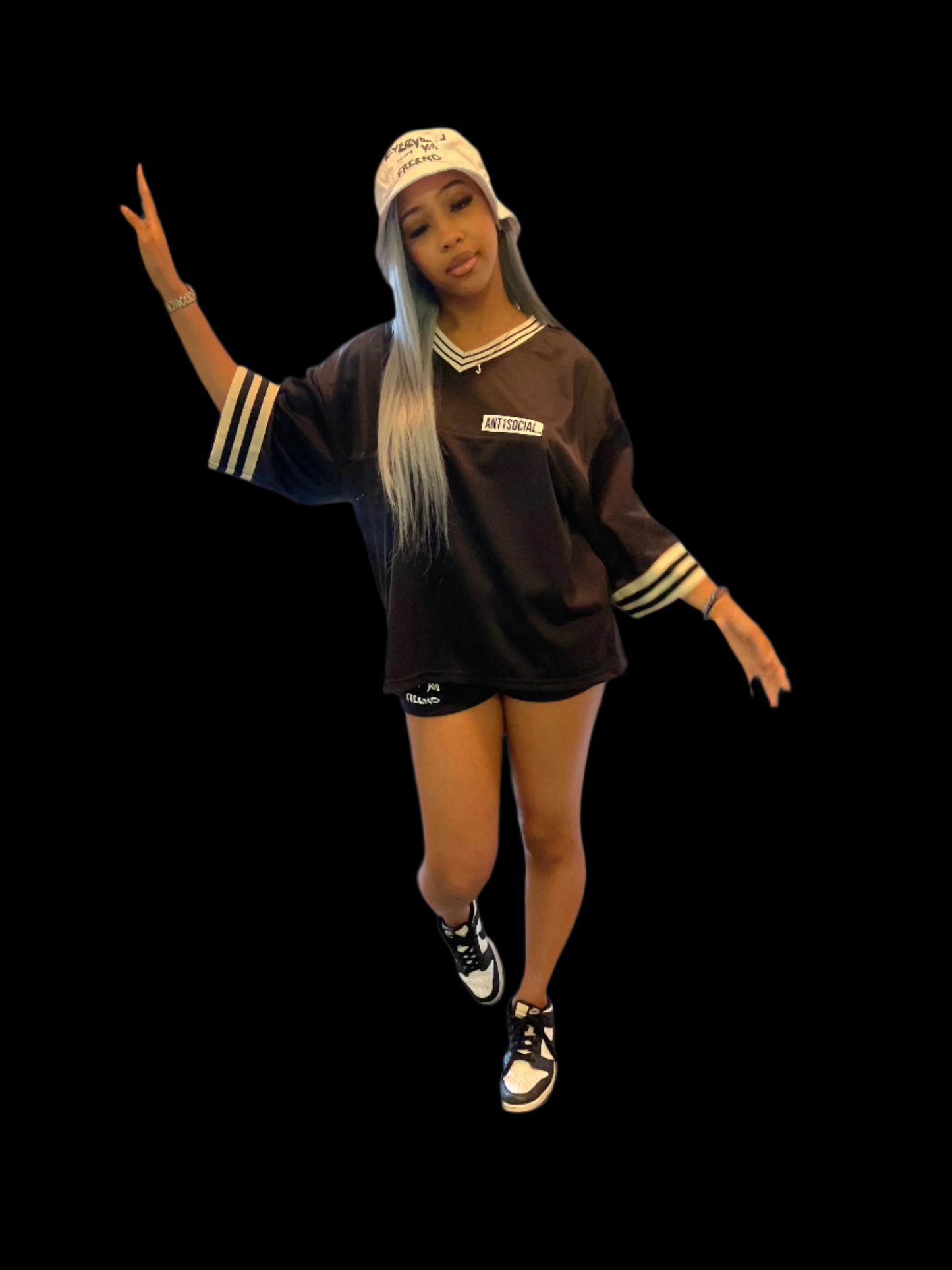 ANT1SOCIAL CROPPED JERSERY