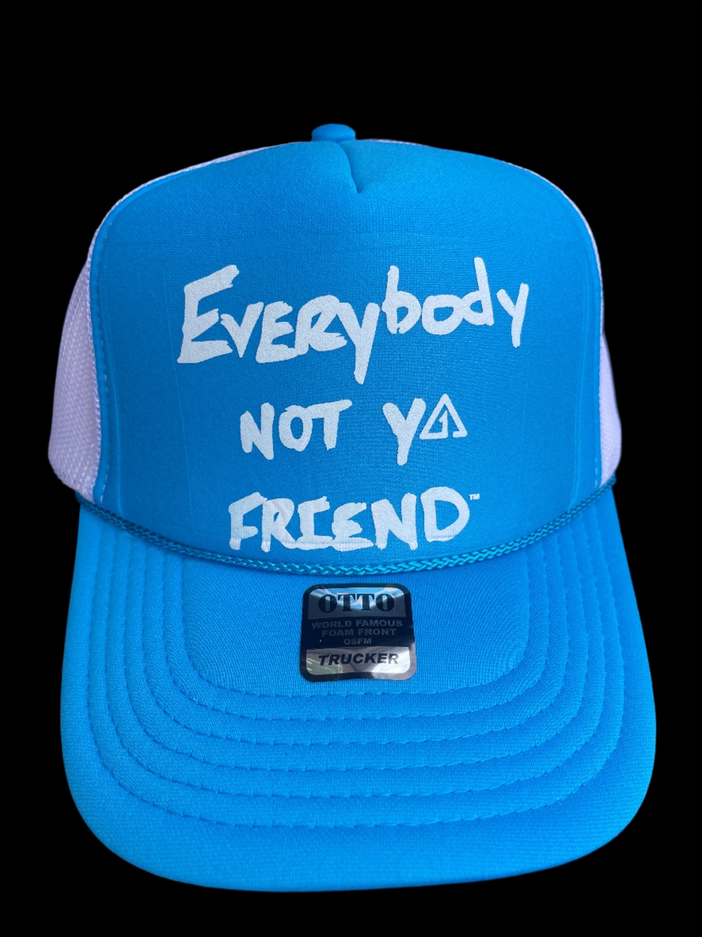 ANT1SOCIAL EVERYBODY NOT YA FRIEND TRUCKER CAP